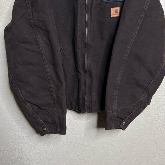 Carhartt Detroit Dark Brown Mexico Jacket XL - Picture 3 of 10